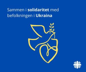 I bønn og solidaritet med befolkningen i Ukraina